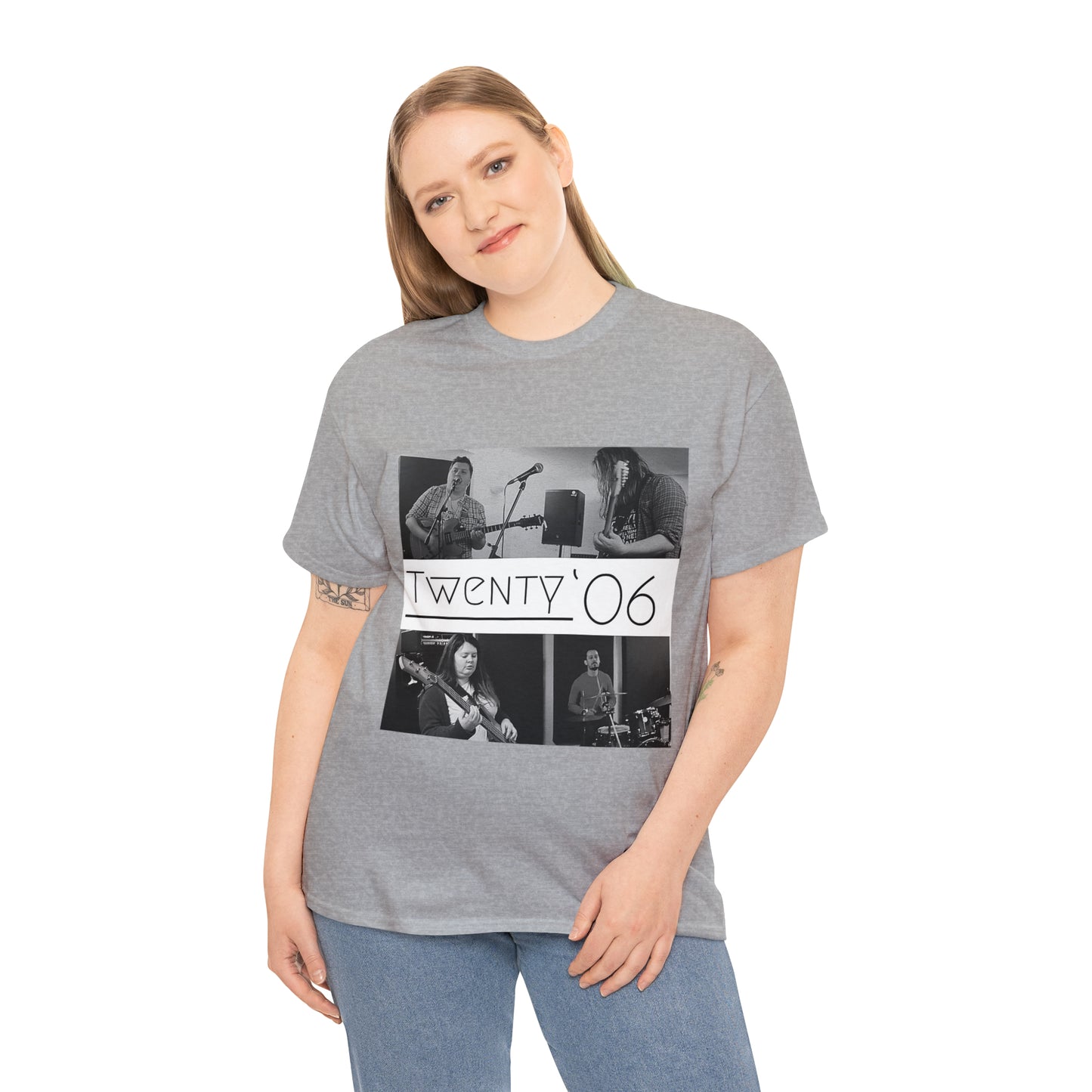 Unisex Twenty06 B/W band Tee