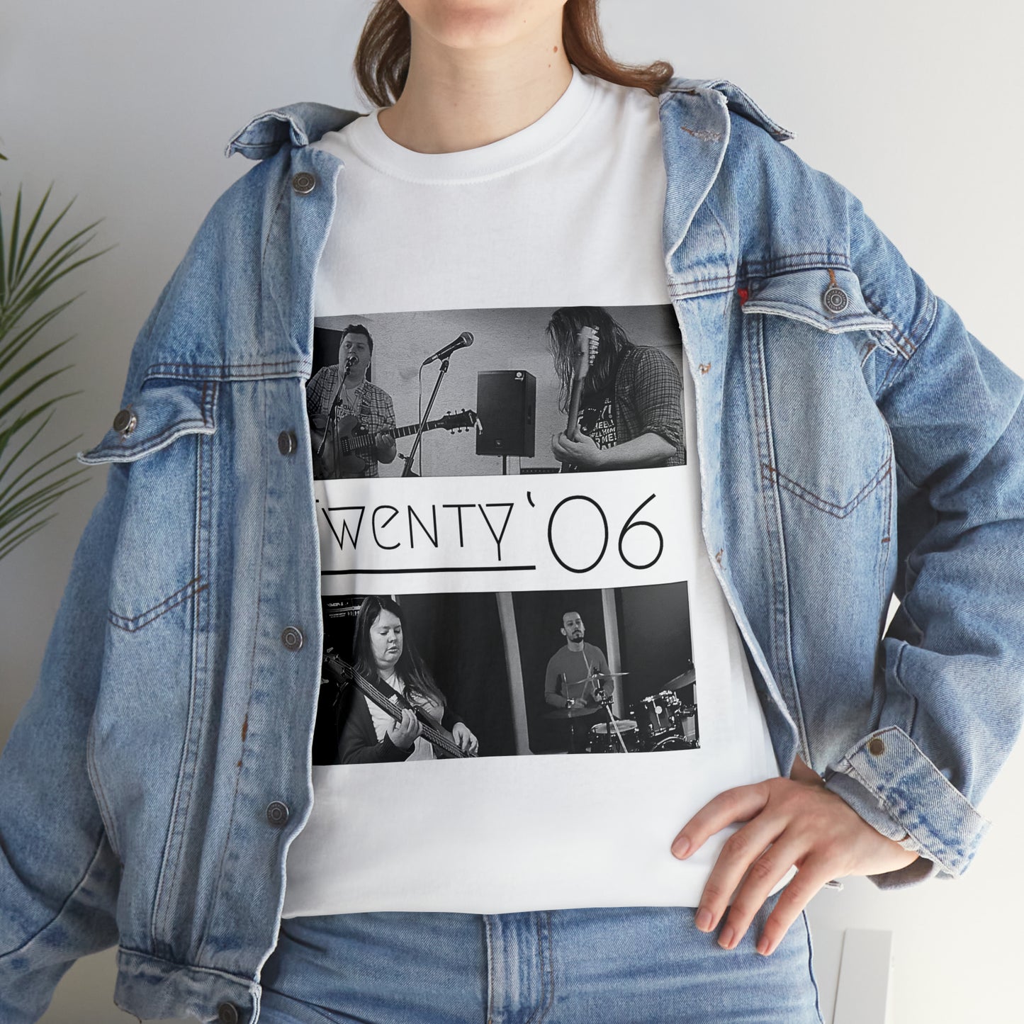 Unisex Twenty06 B/W band Tee