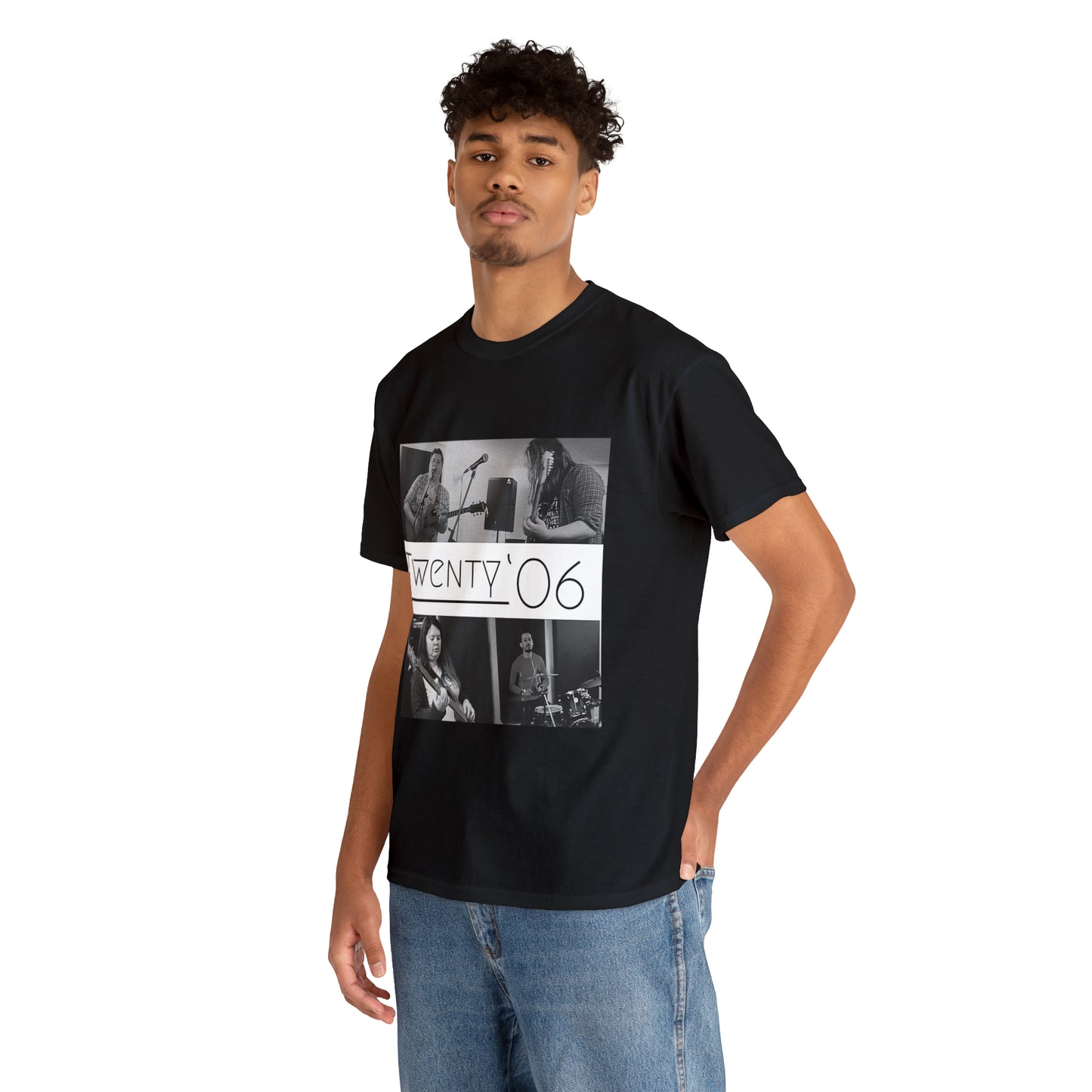 Unisex Twenty06 B/W band Tee