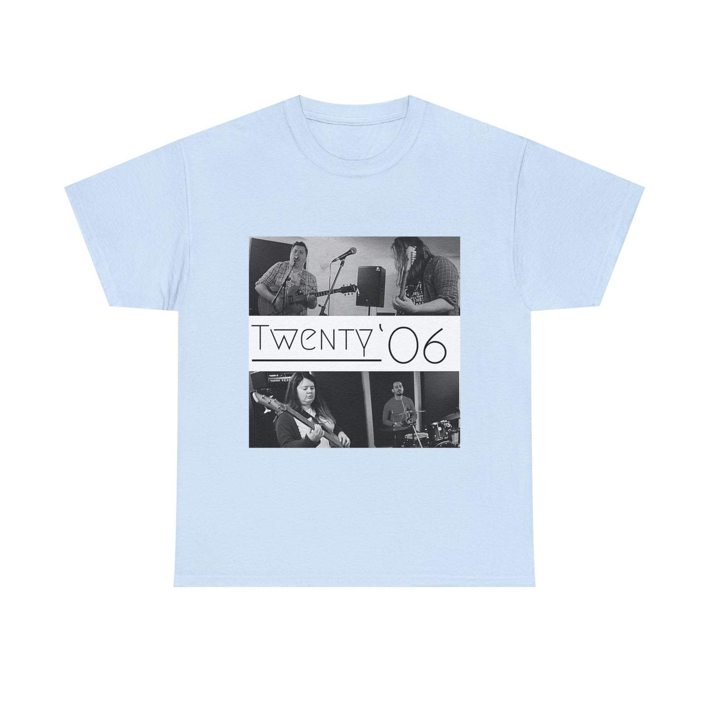 Unisex Twenty06 B/W band Tee