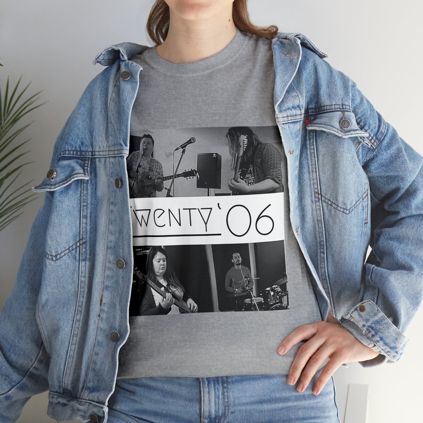 Unisex Twenty06 B/W band Tee