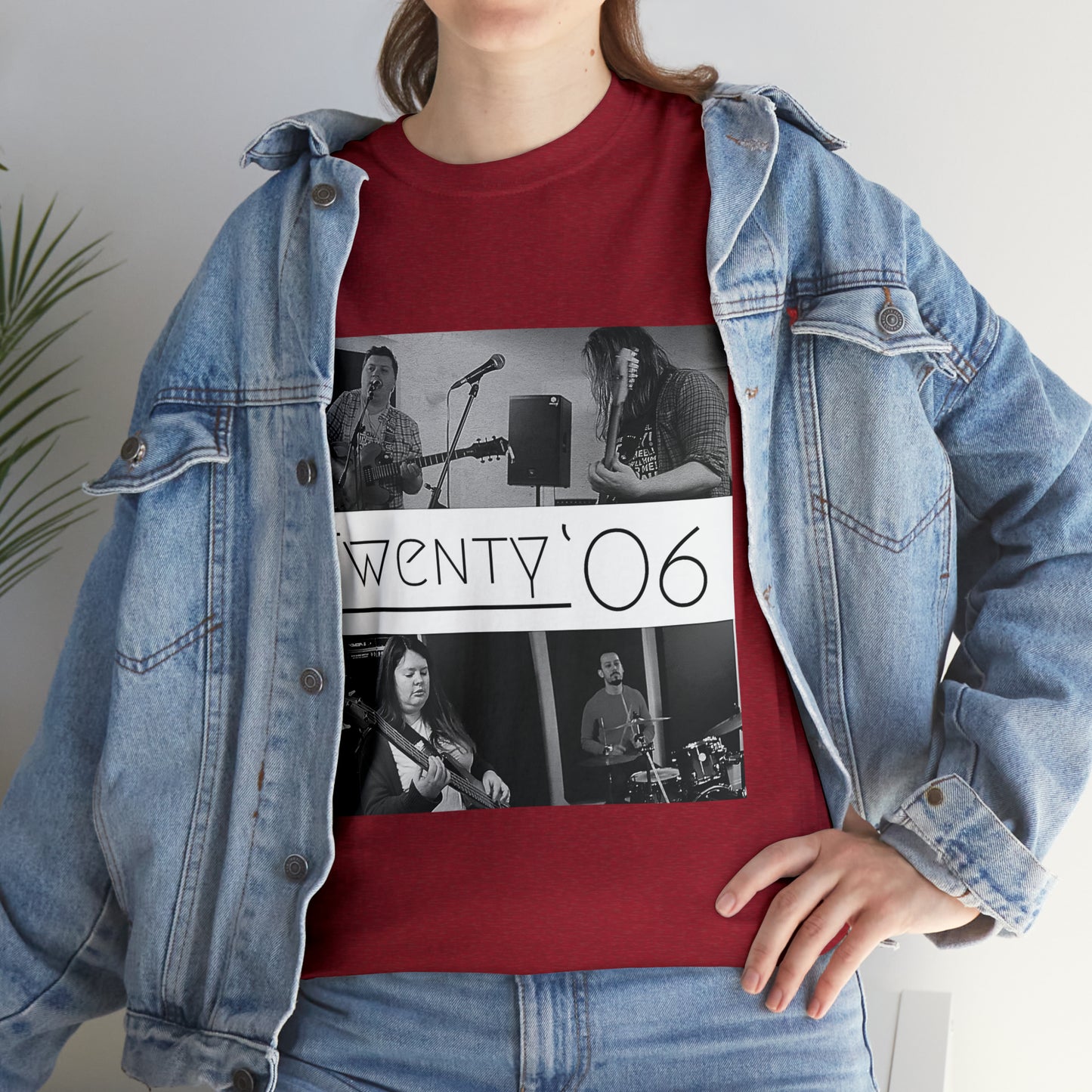 Unisex Twenty06 B/W band Tee