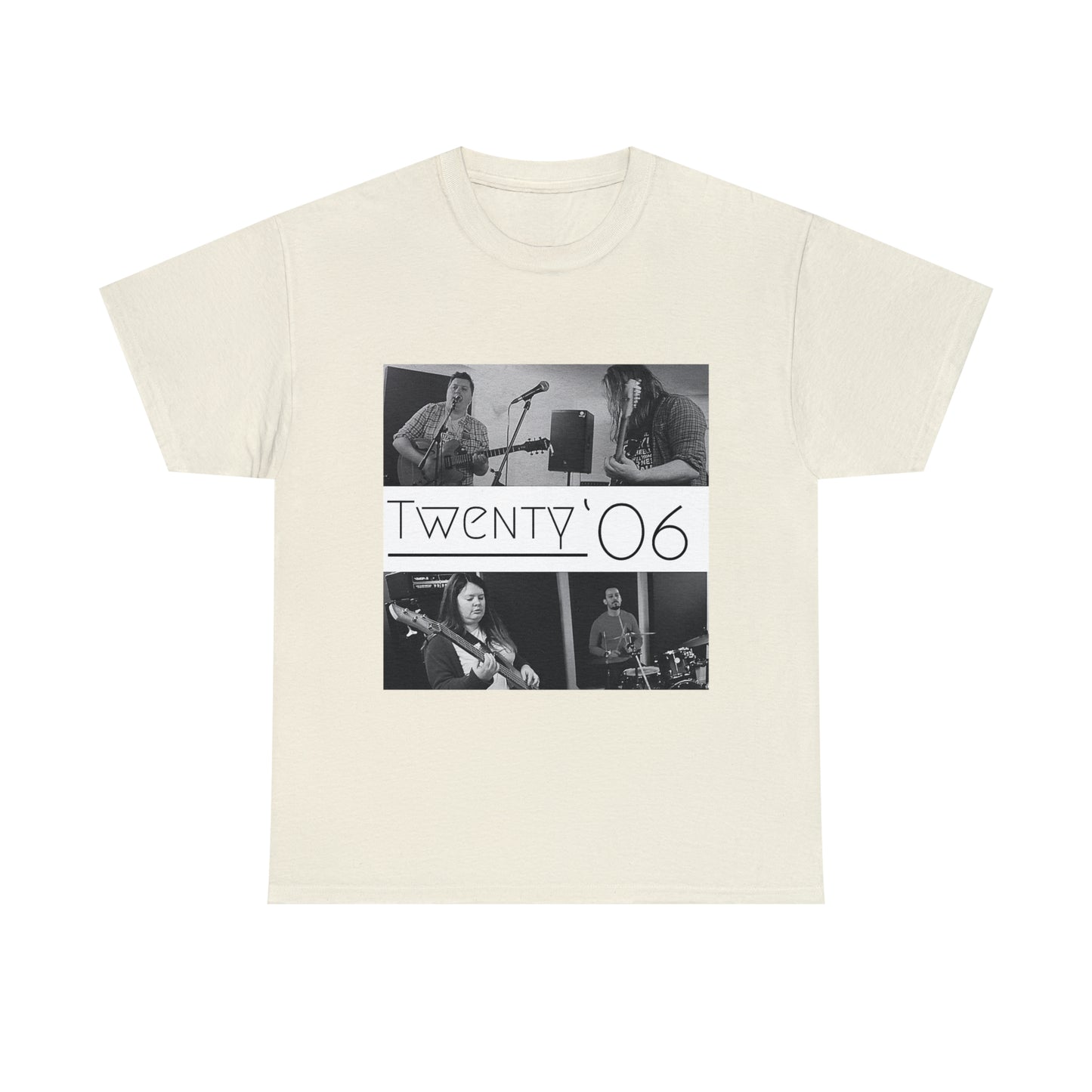 Unisex Twenty06 B/W band Tee