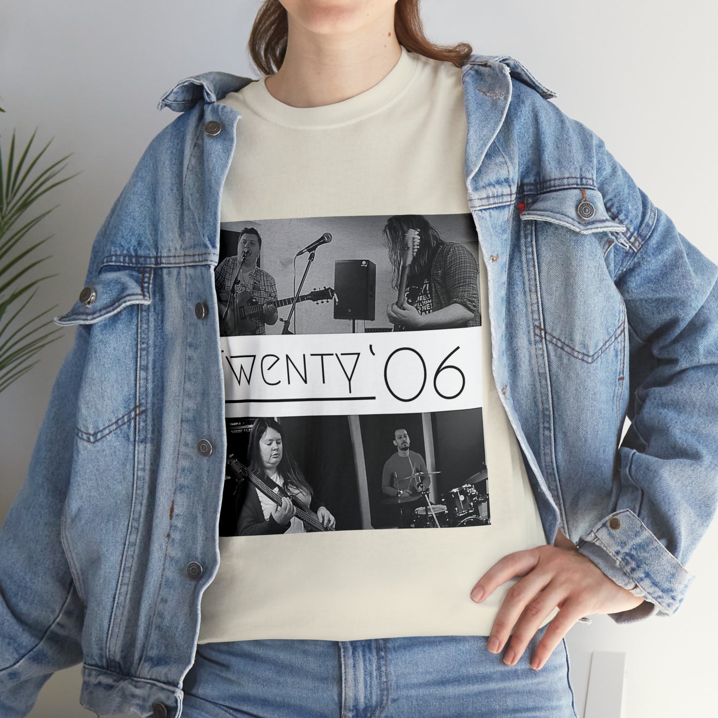 Unisex Twenty06 B/W band Tee