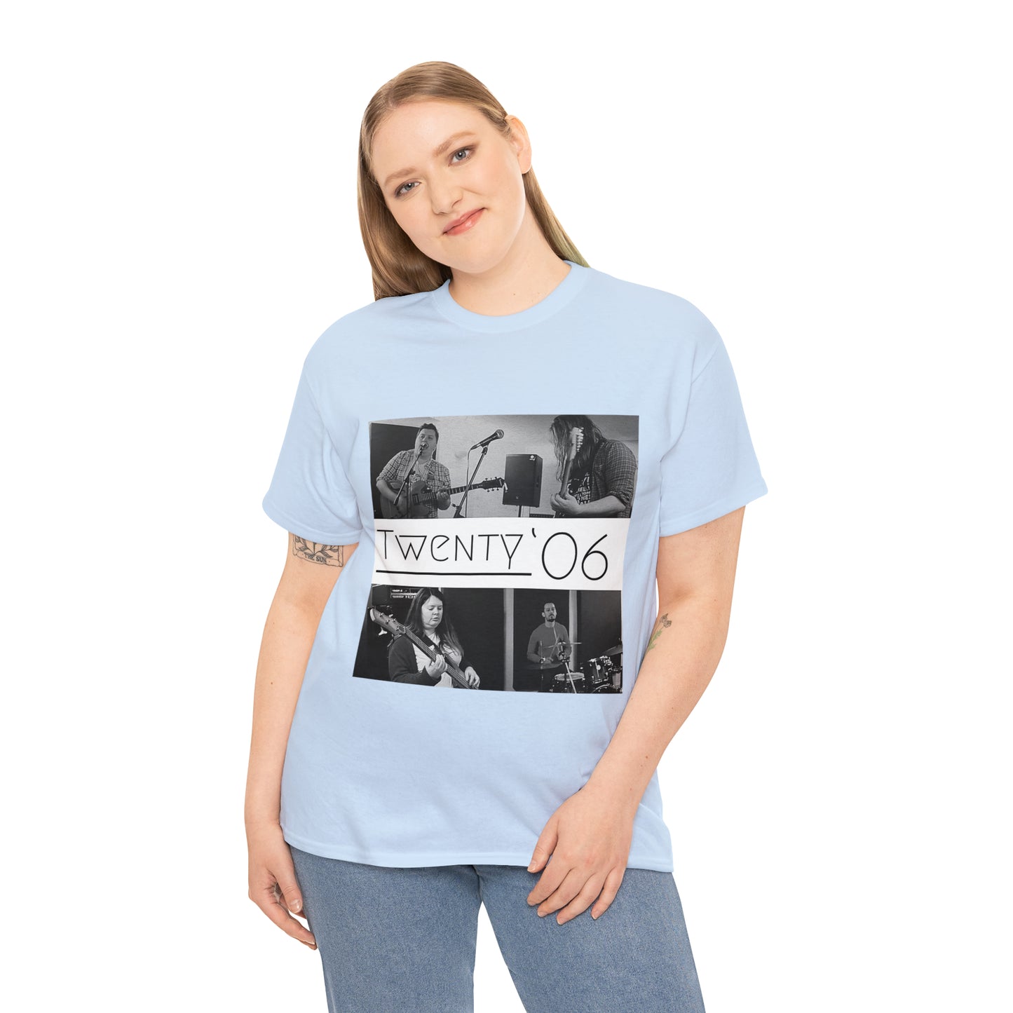 Unisex Twenty06 B/W band Tee