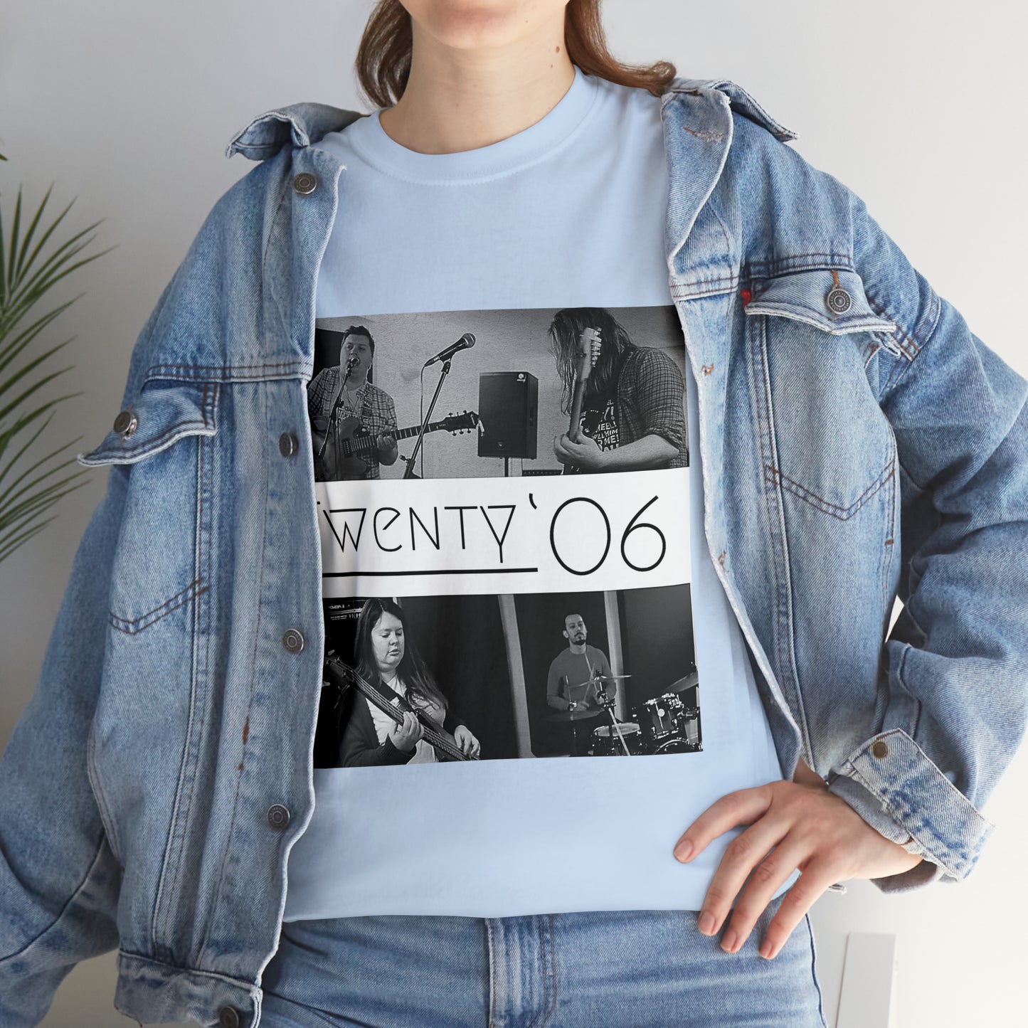 Unisex Twenty06 B/W band Tee