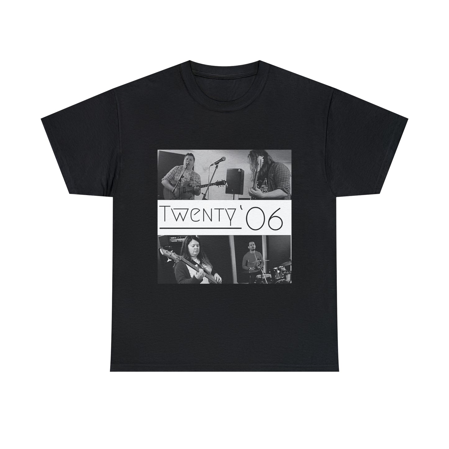 Unisex Twenty06 B/W band Tee