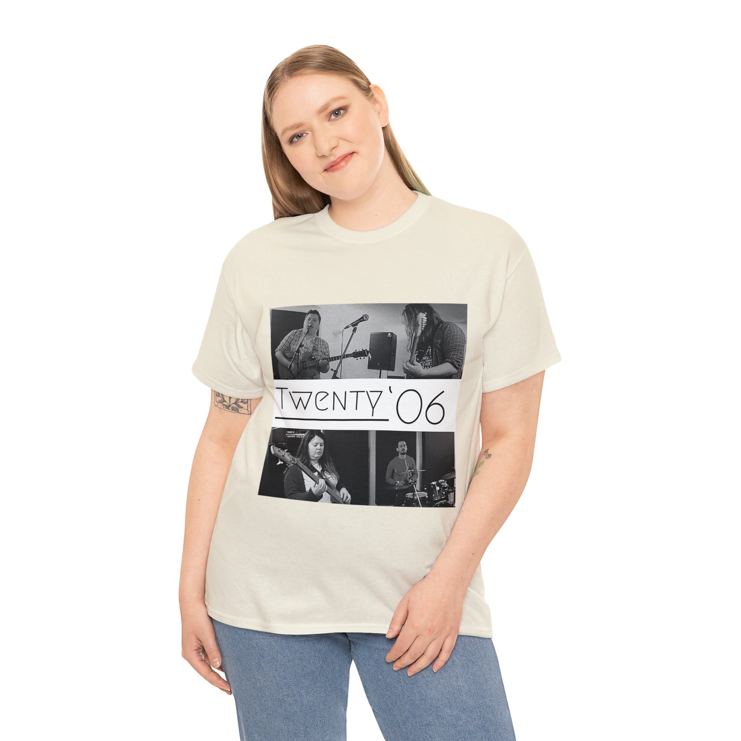 Unisex Twenty06 B/W band Tee