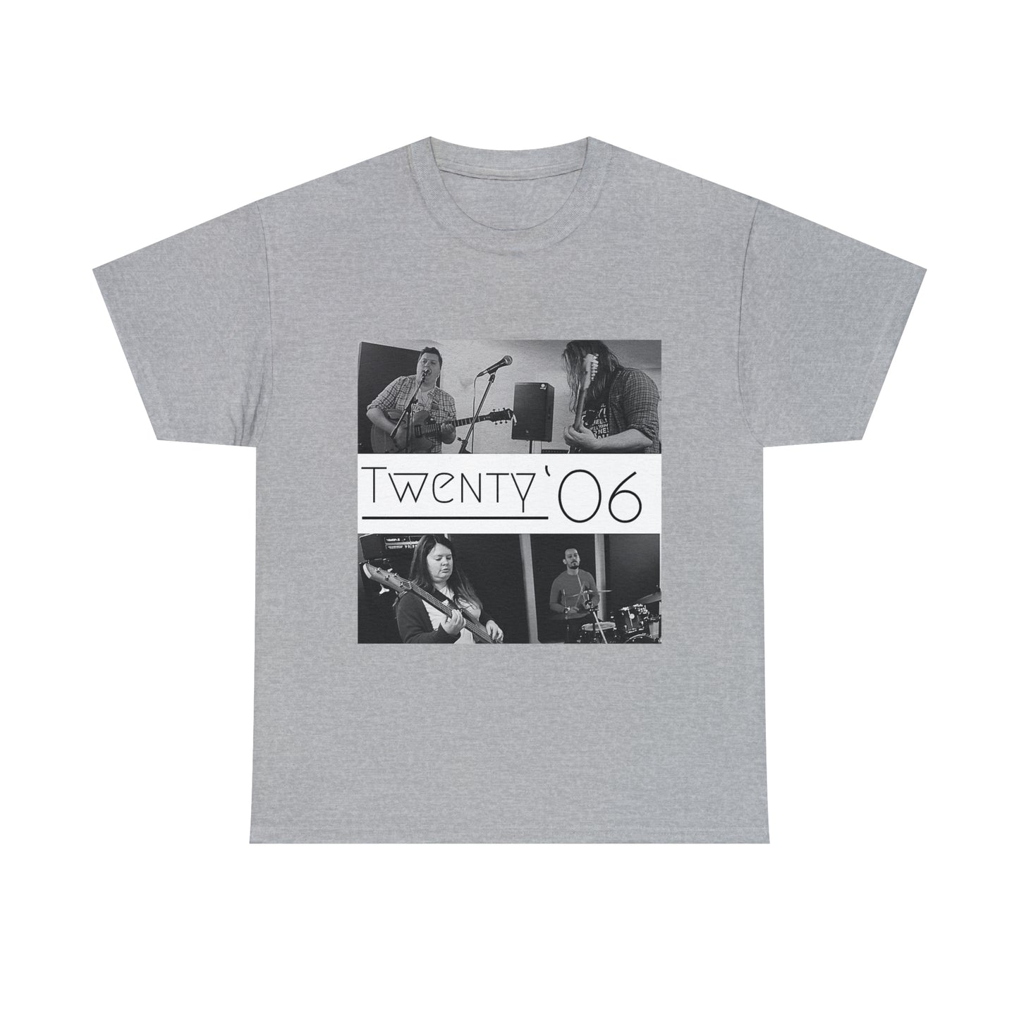 Unisex Twenty06 B/W band Tee