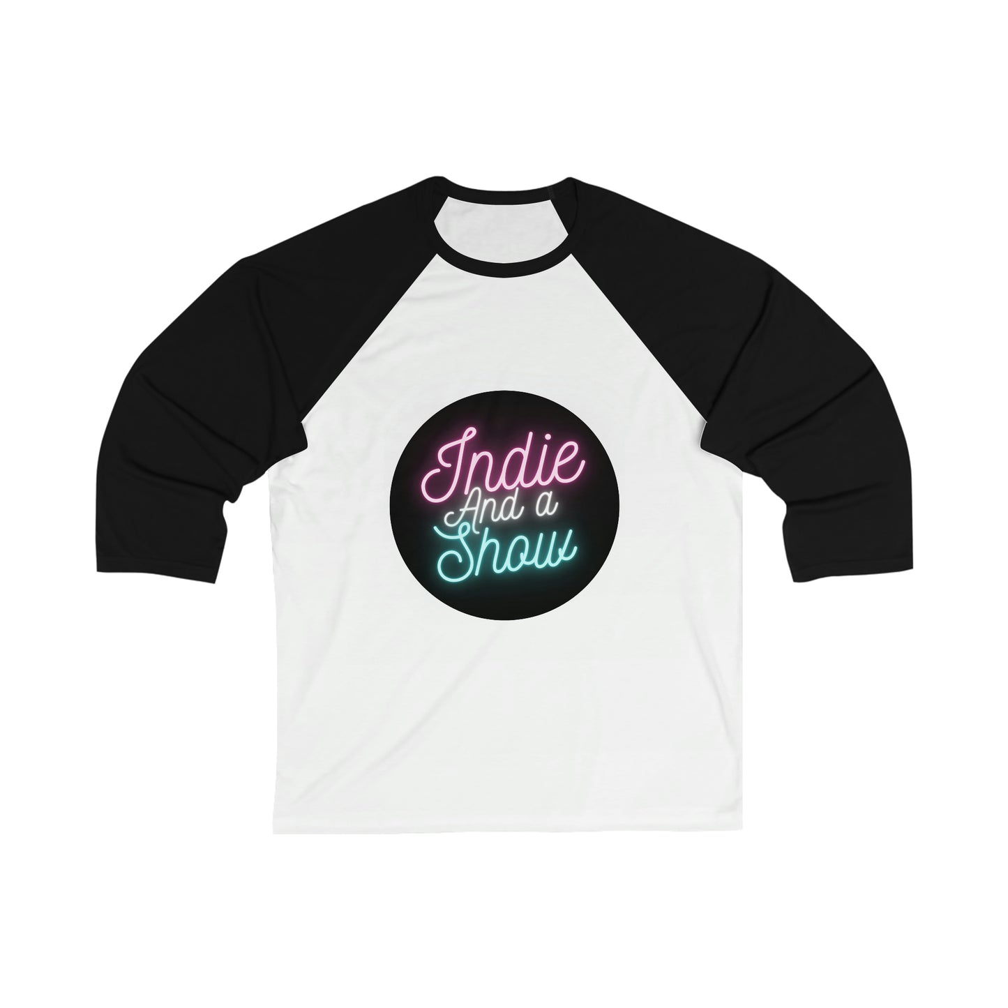 Unisex 3\4 Sleeve Baseball Tee