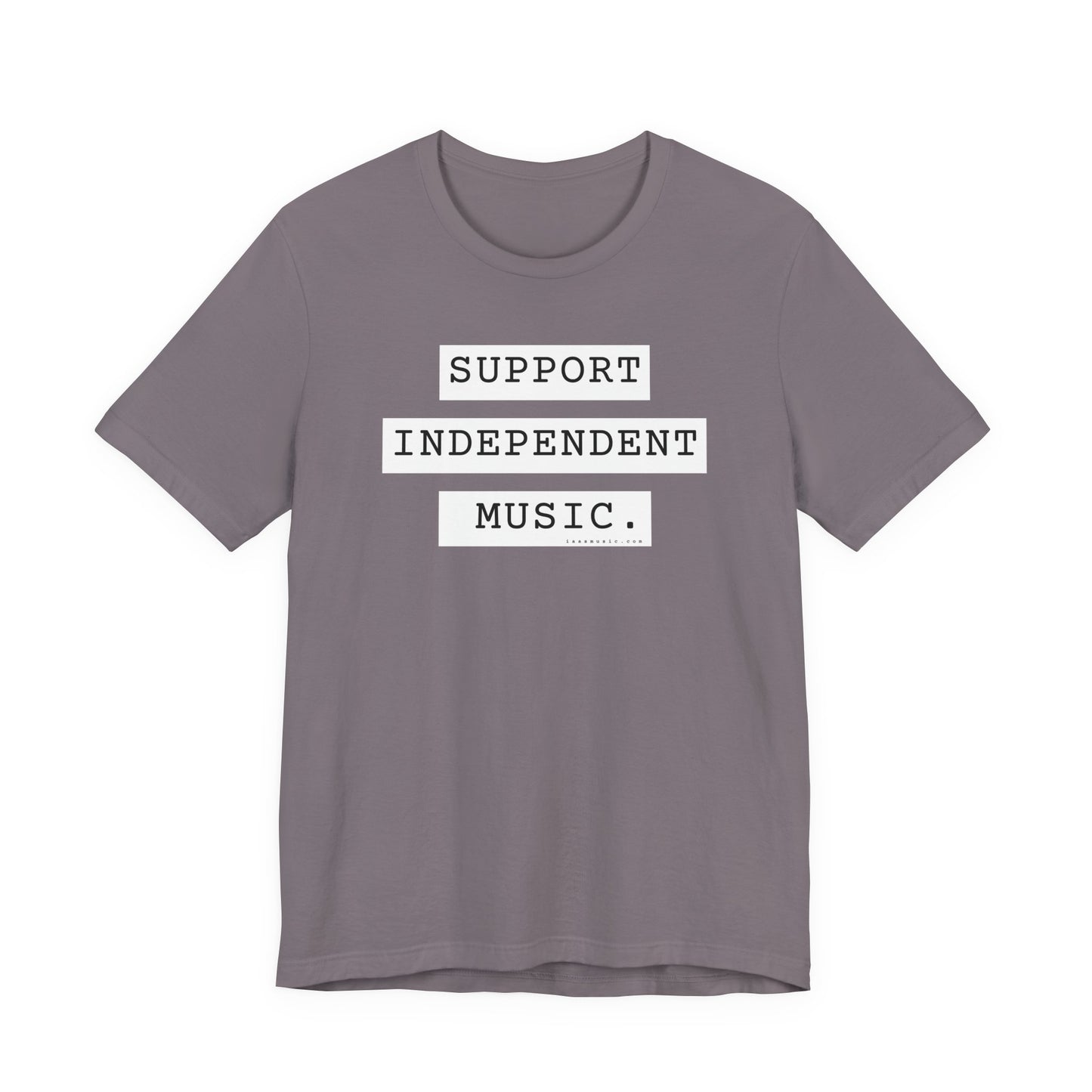 Support Independent Music T-Shirt — Indie Music Fan Tee