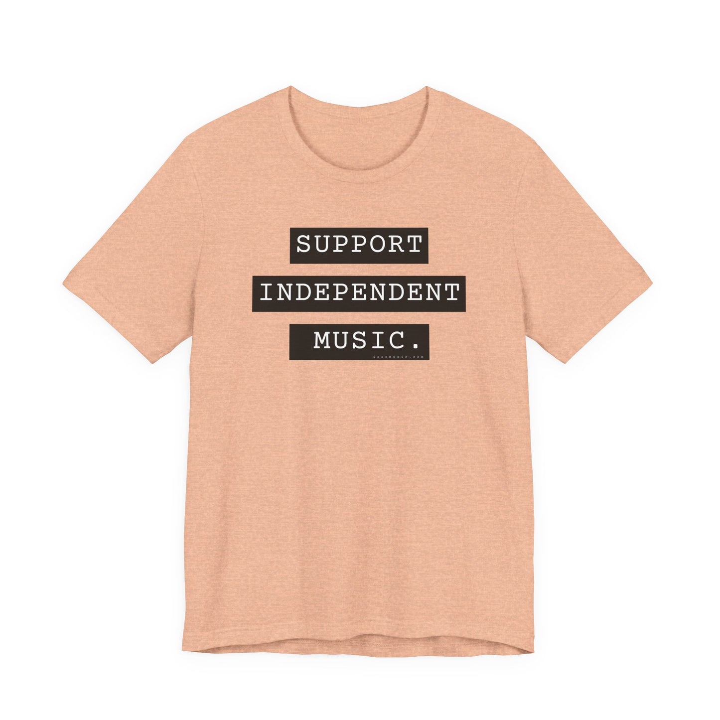 Support Independent Music T-Shirt — Indie Music Fan Tee