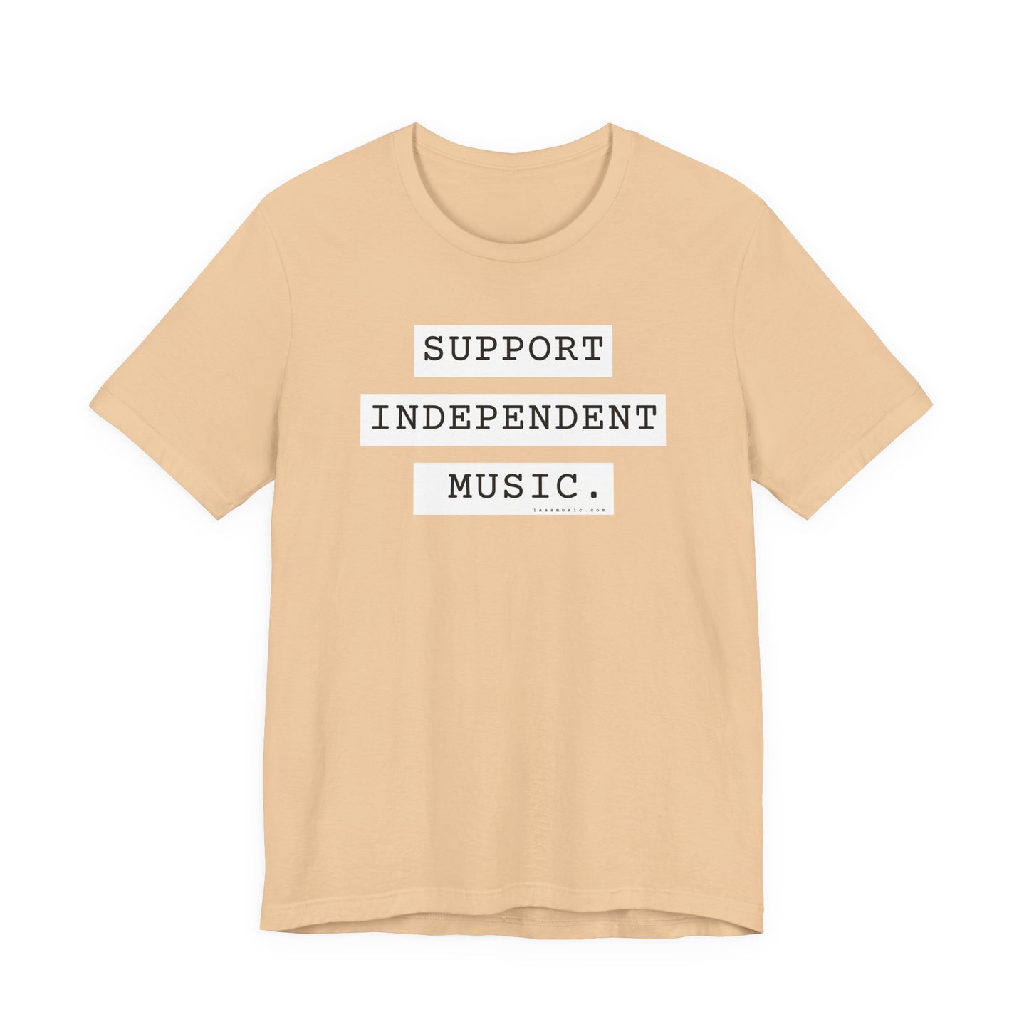 Support Independent Music T-Shirt — Indie Music Fan Tee