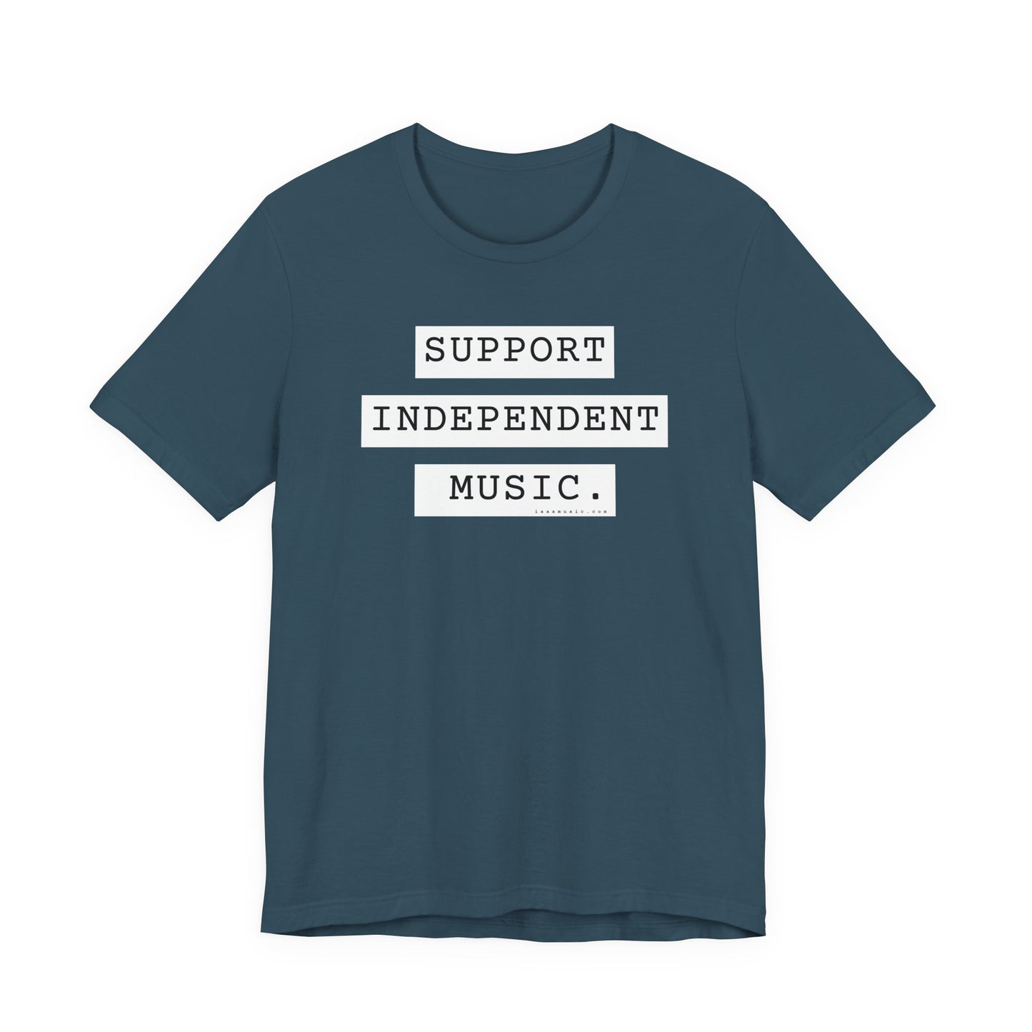 Support Independent Music T-Shirt — Indie Music Fan Tee