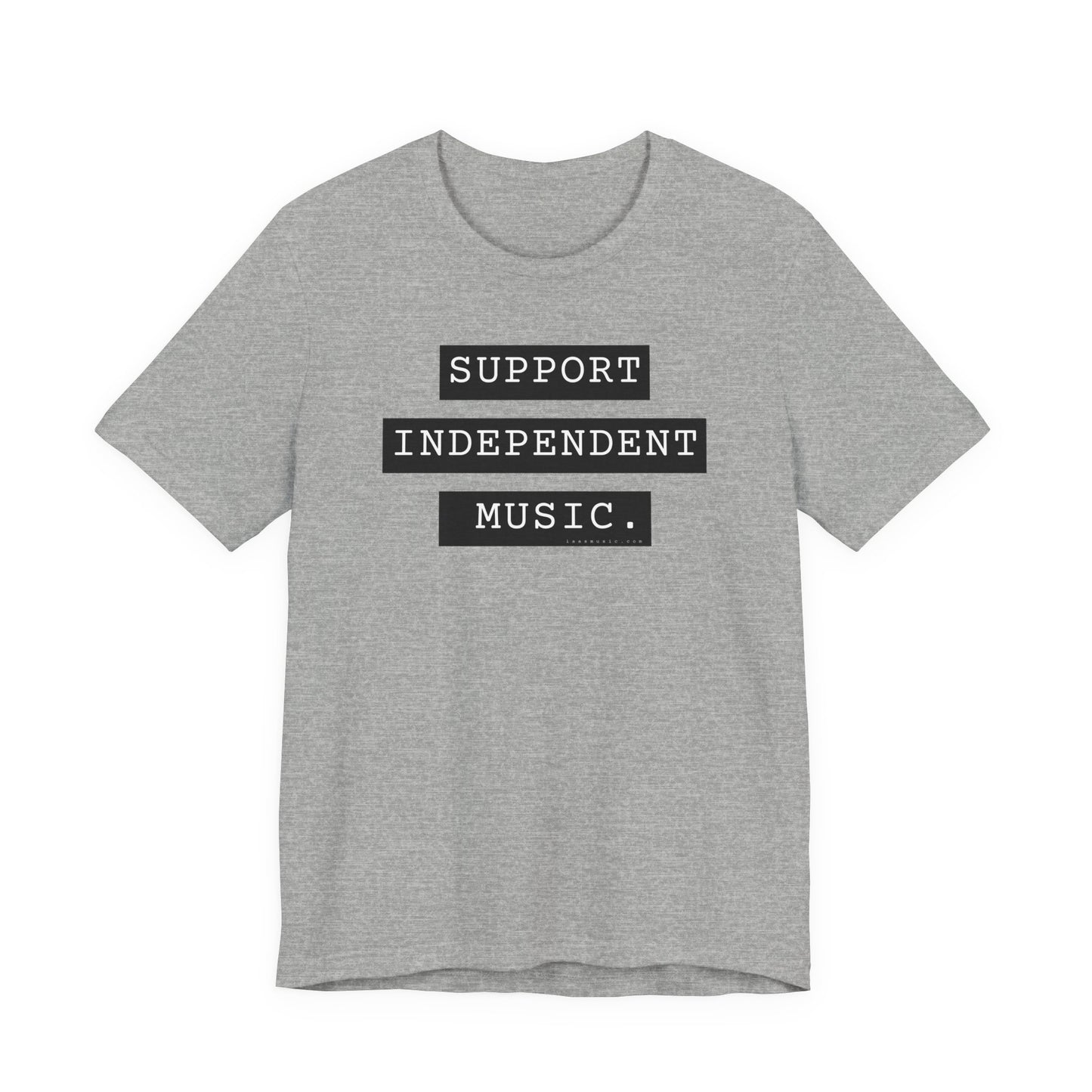 Support Independent Music T-Shirt — Indie Music Fan Tee