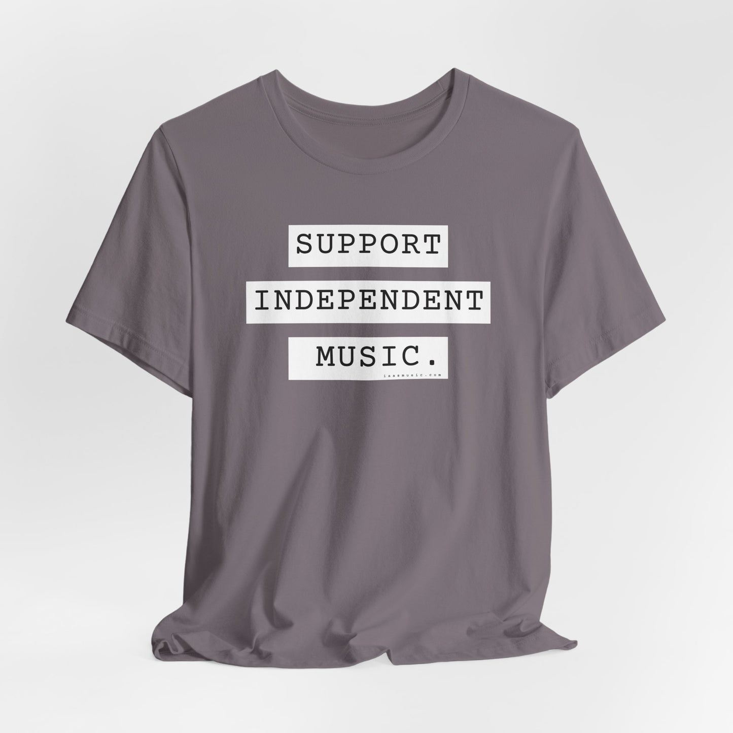 Support Independent Music T-Shirt — Indie Music Fan Tee